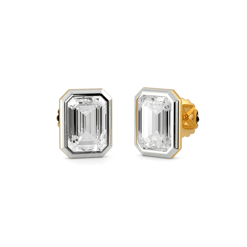 Bezel Muse Studs