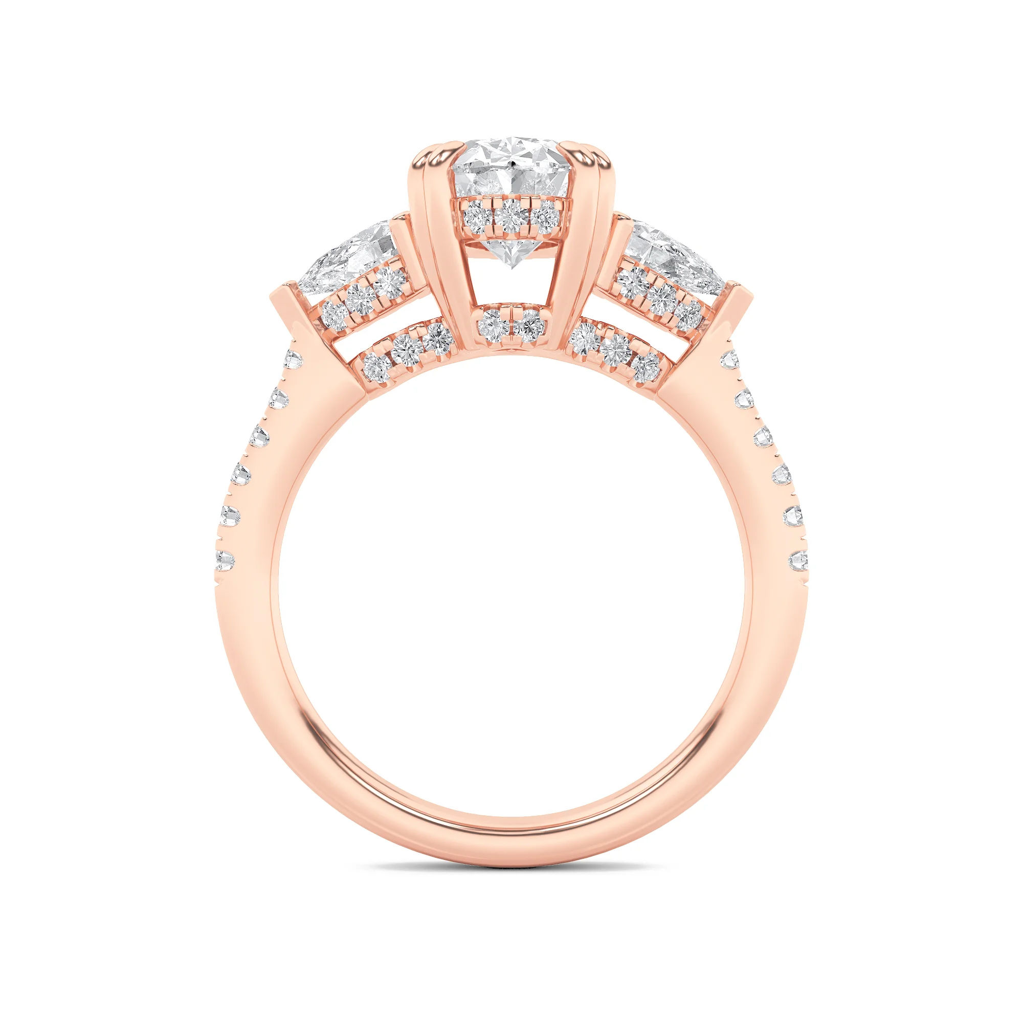 Radiant Trio Ring 12