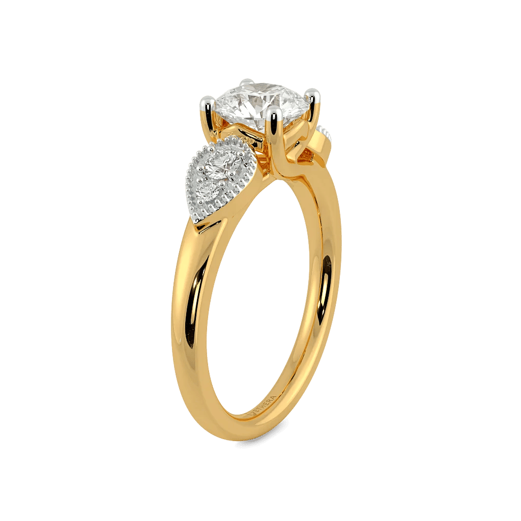 Nature’s Touch Solitaire Ring 5