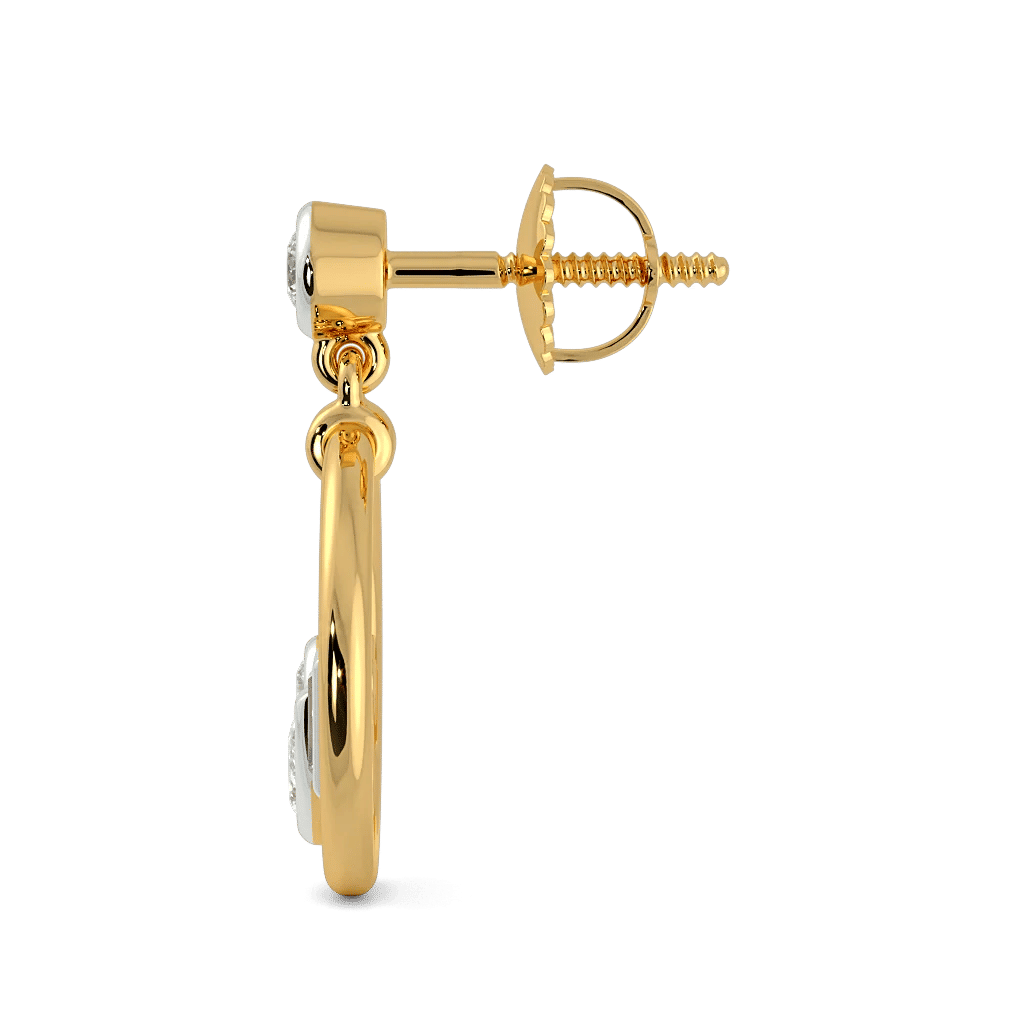 Diamond Cascade Drop Earrings 3