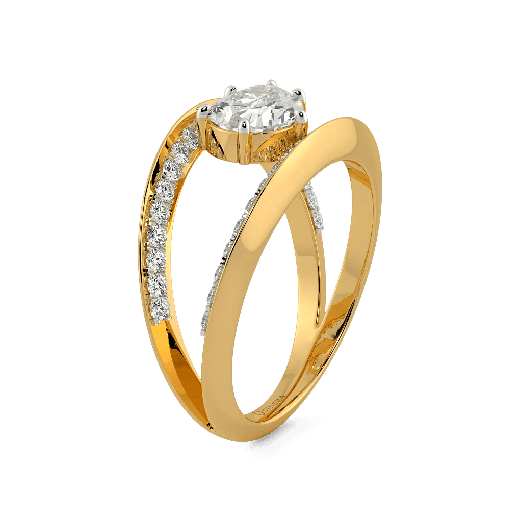 Dewdrop Orbit Ring 6