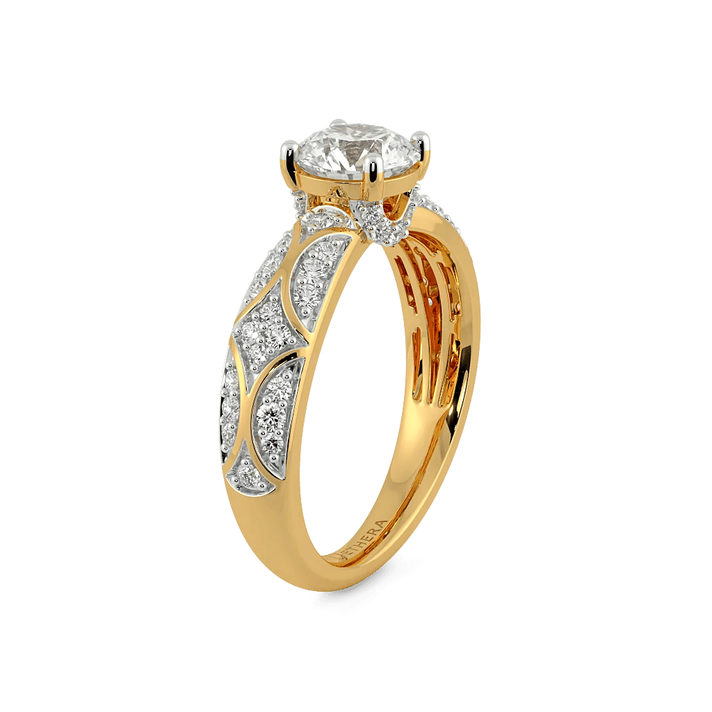 Round Majesty Solitaire Ring 5