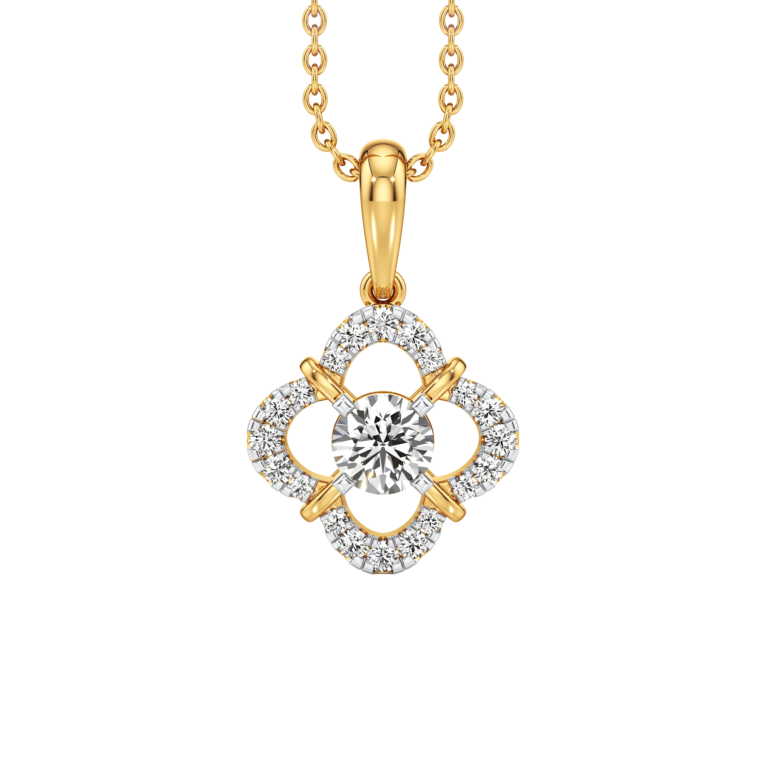 The Aaria Bloom Pendant hover