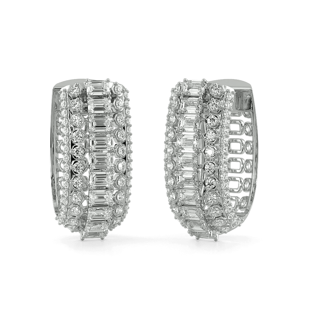 Stellar Steps Hoop Earrings 0