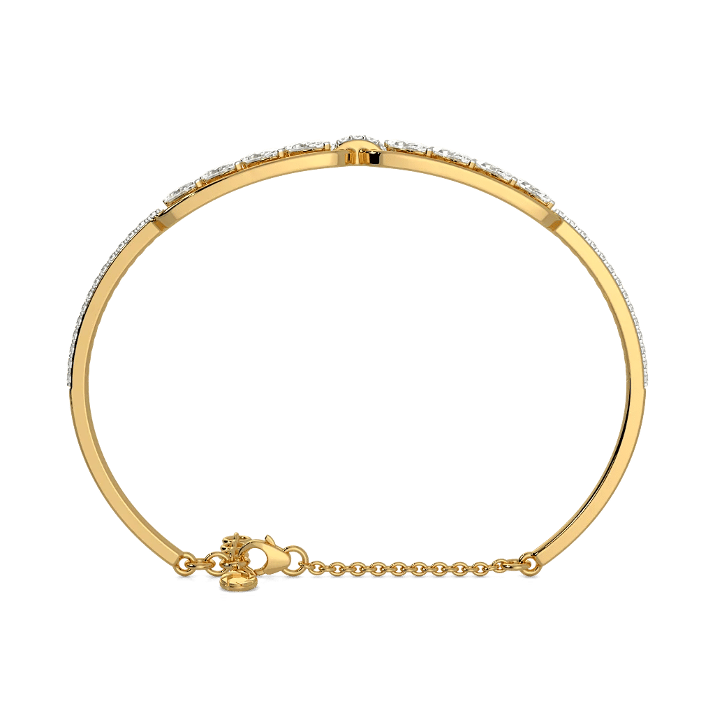 The Tug Of War Oval Bangle 1
