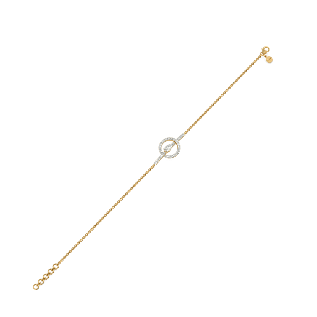 Haloed Pear Flexible Bracelet 3