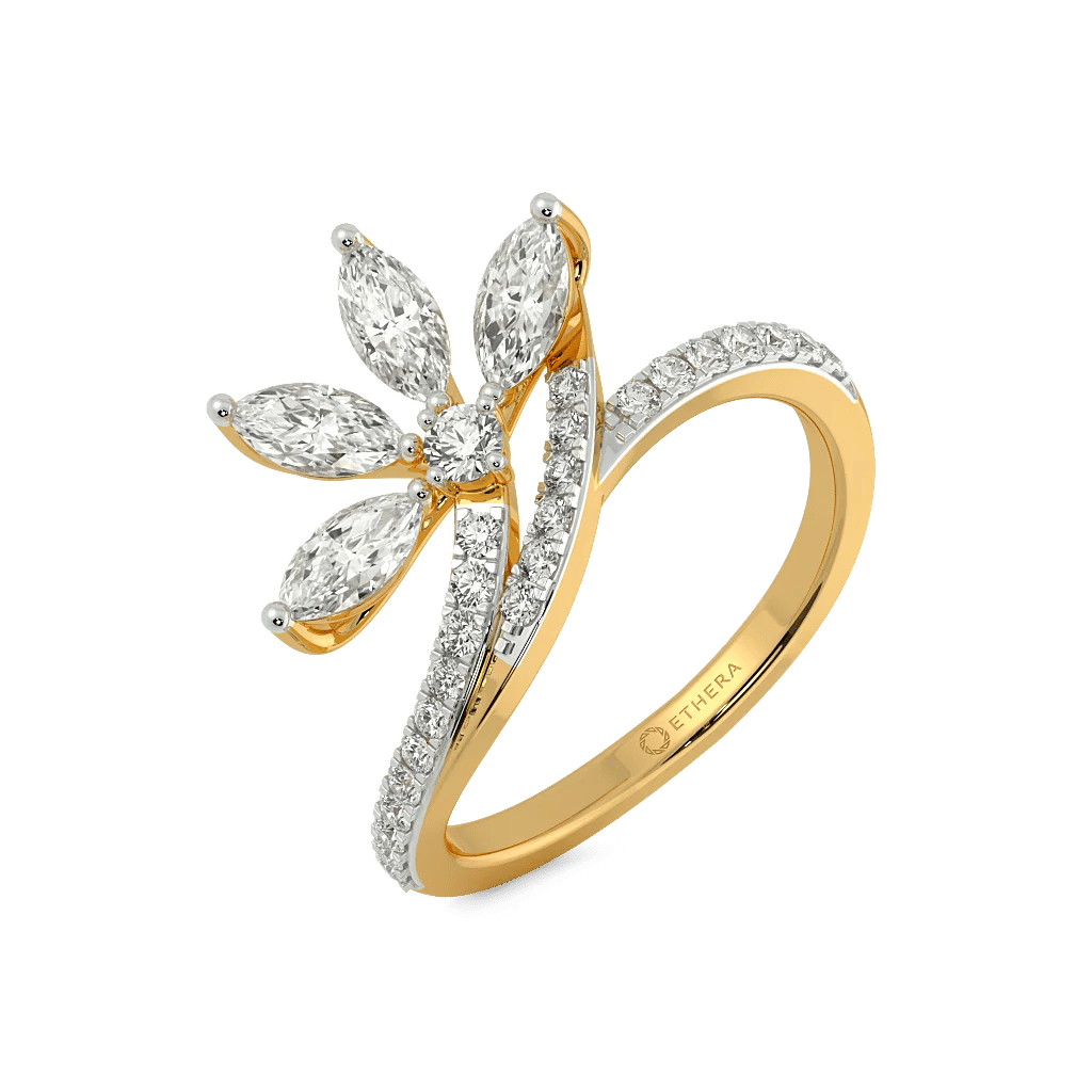 The Ivy Floral Ring 0