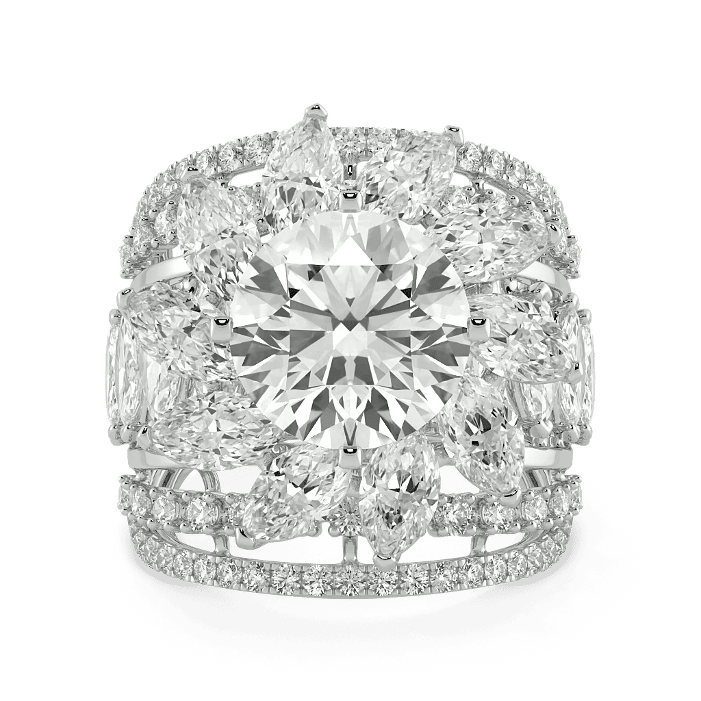 Majestic Aura Cocktail Ring 4