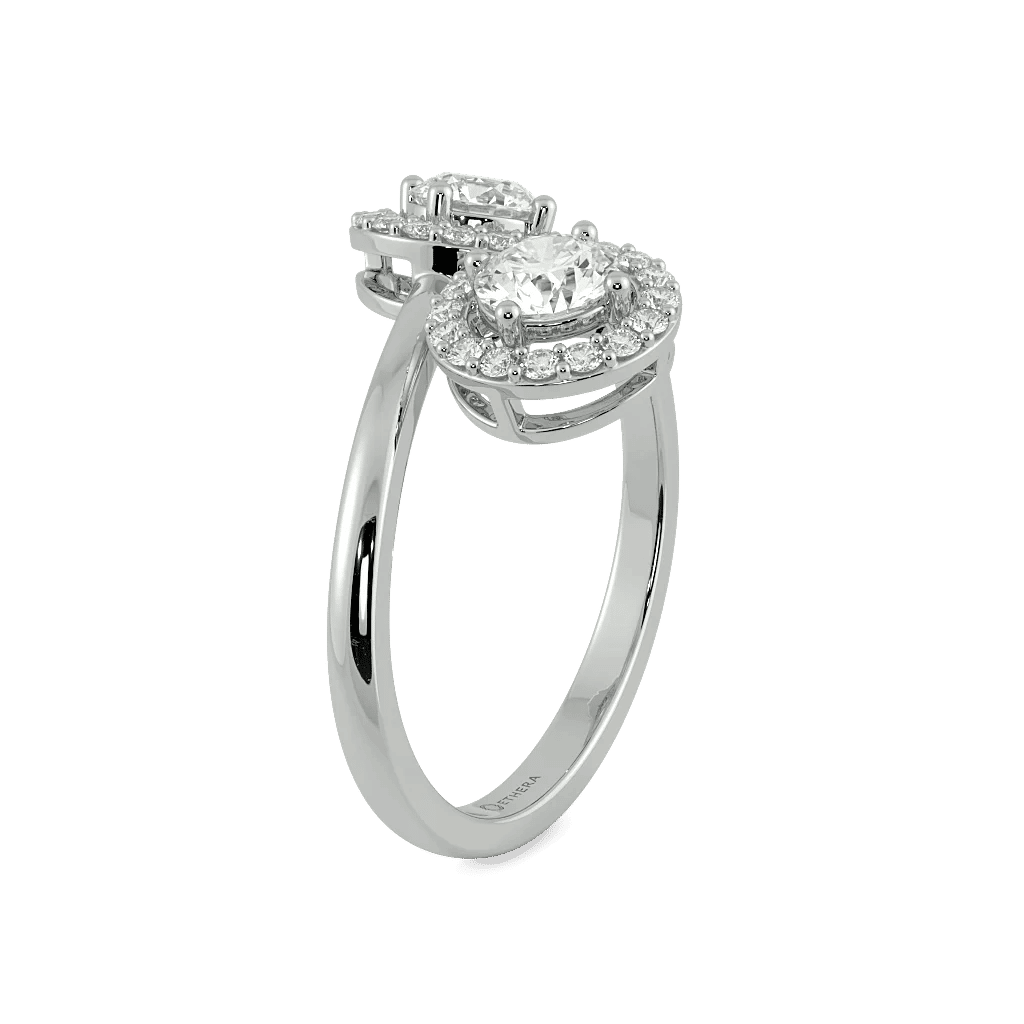 Twin Flame Toi et Moi Ring 5