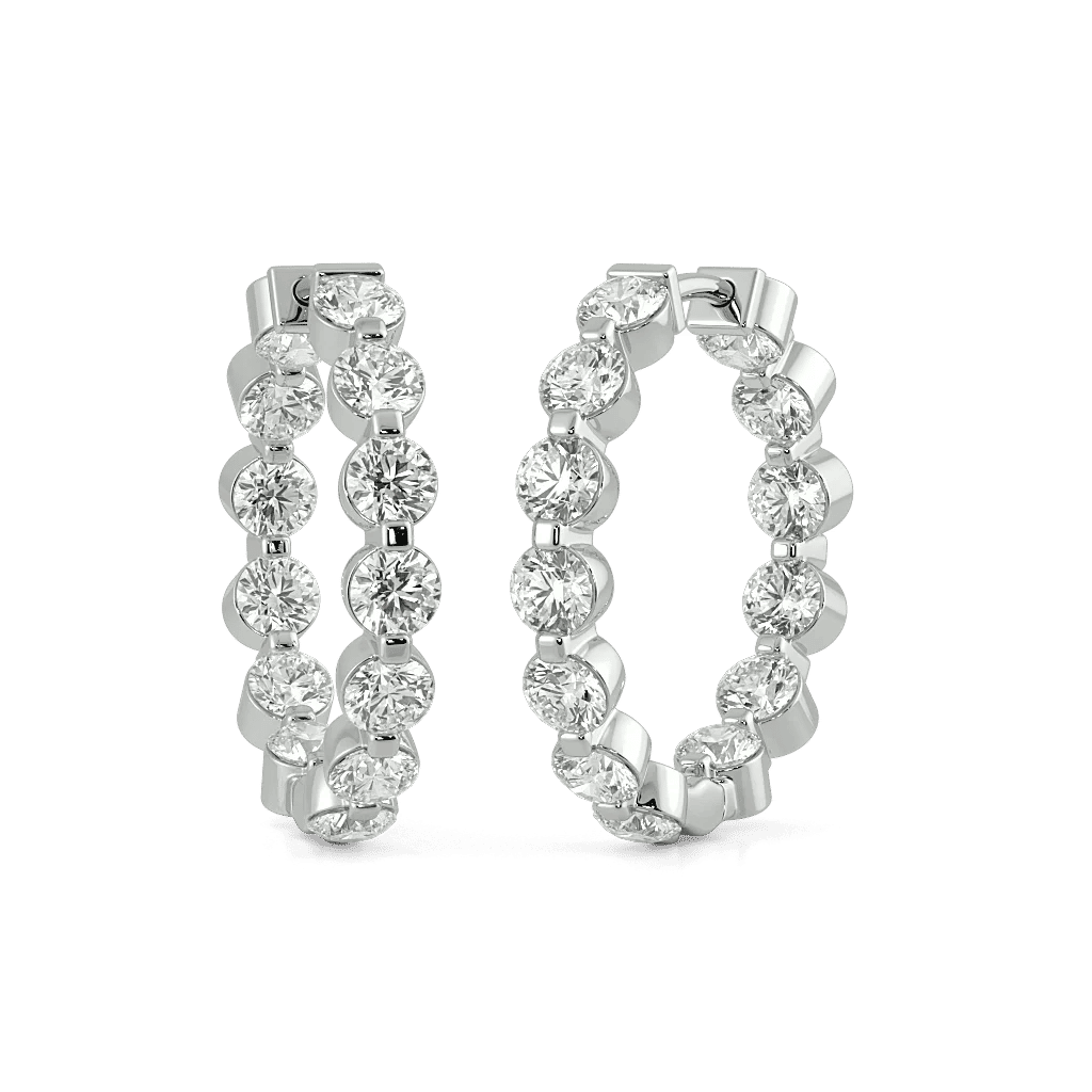 Infinite Bliss Hoop Earrings 0