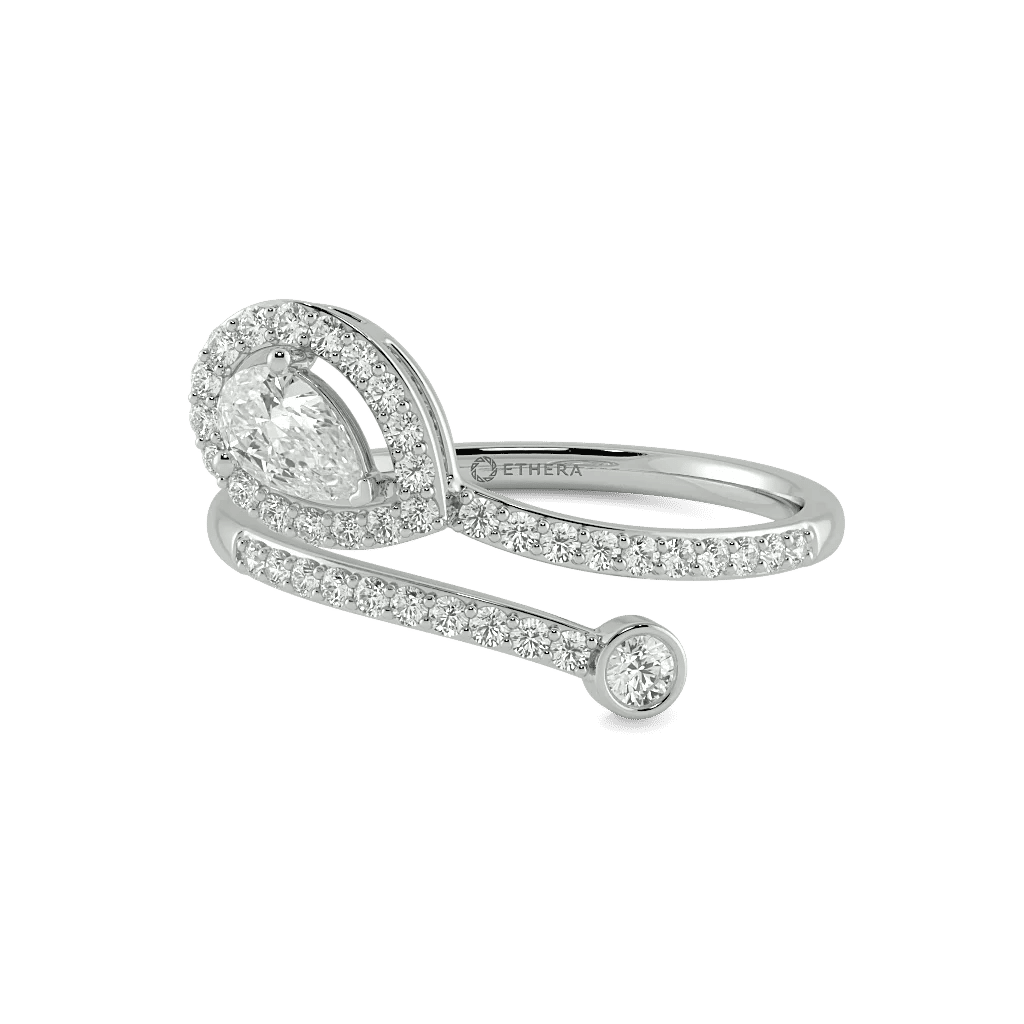 Silken Glow Open Top Ring 4