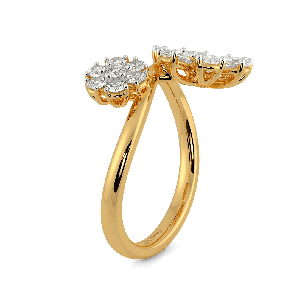 Lush Petals Floral Ring 6