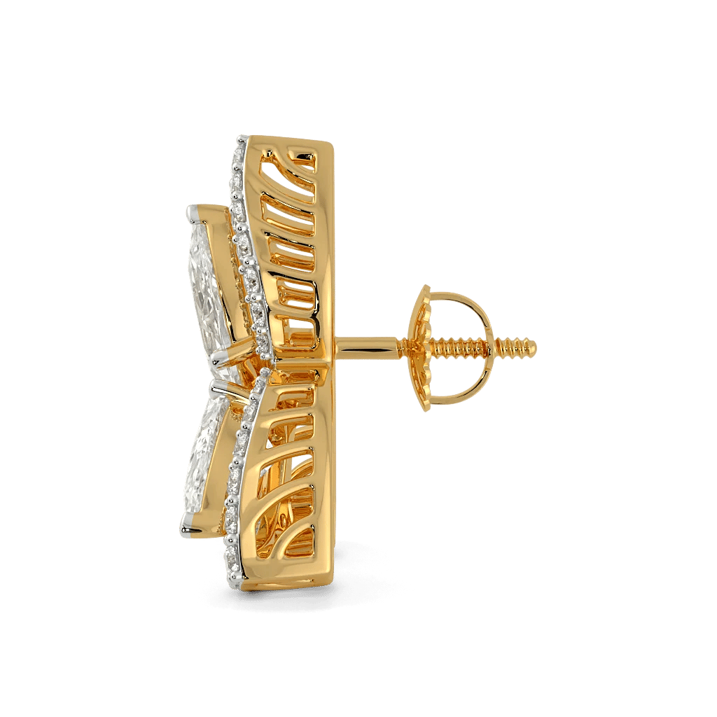 Trefoil Stud Earrings 2