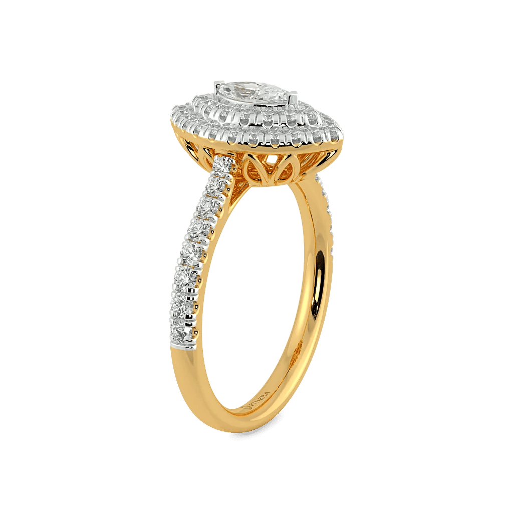 Antique Elegance Solitaire Ring 5
