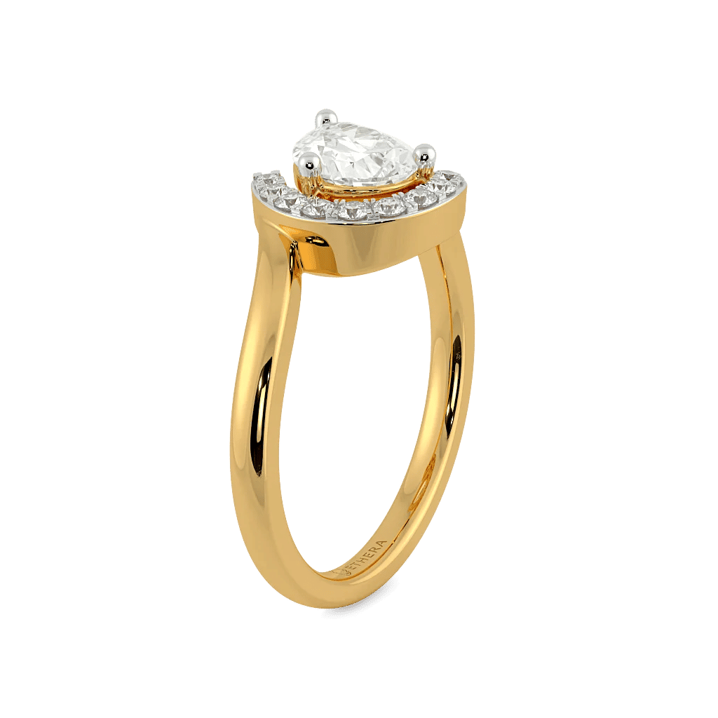 Opulent Curves Solitaire Ring 7