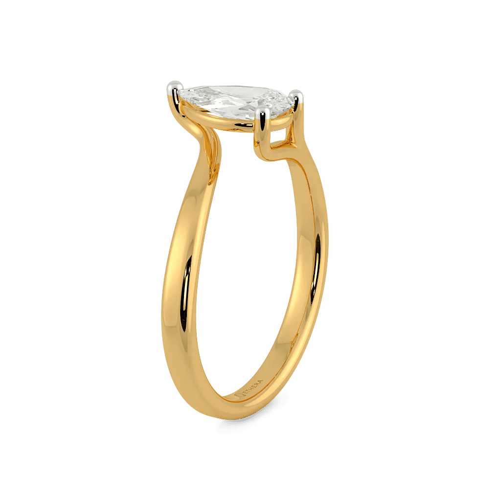 Rosette Dream Solitaire Ring 5