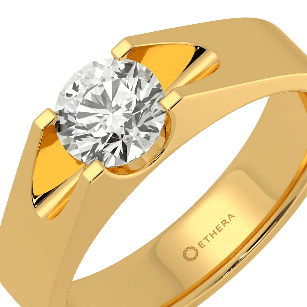 Cutout Symphony Men's Ring 1