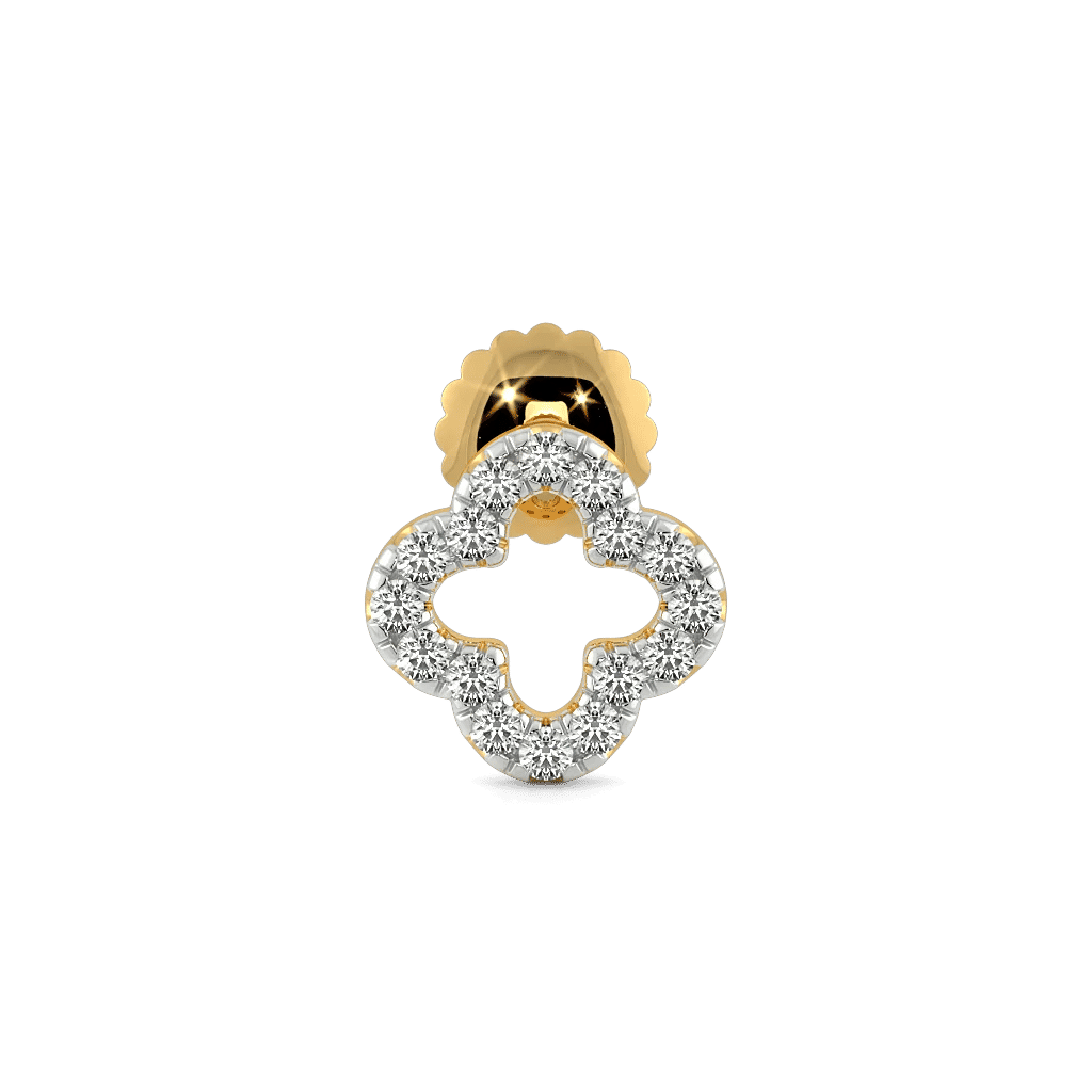 Clover Grace Stud Earrings hover