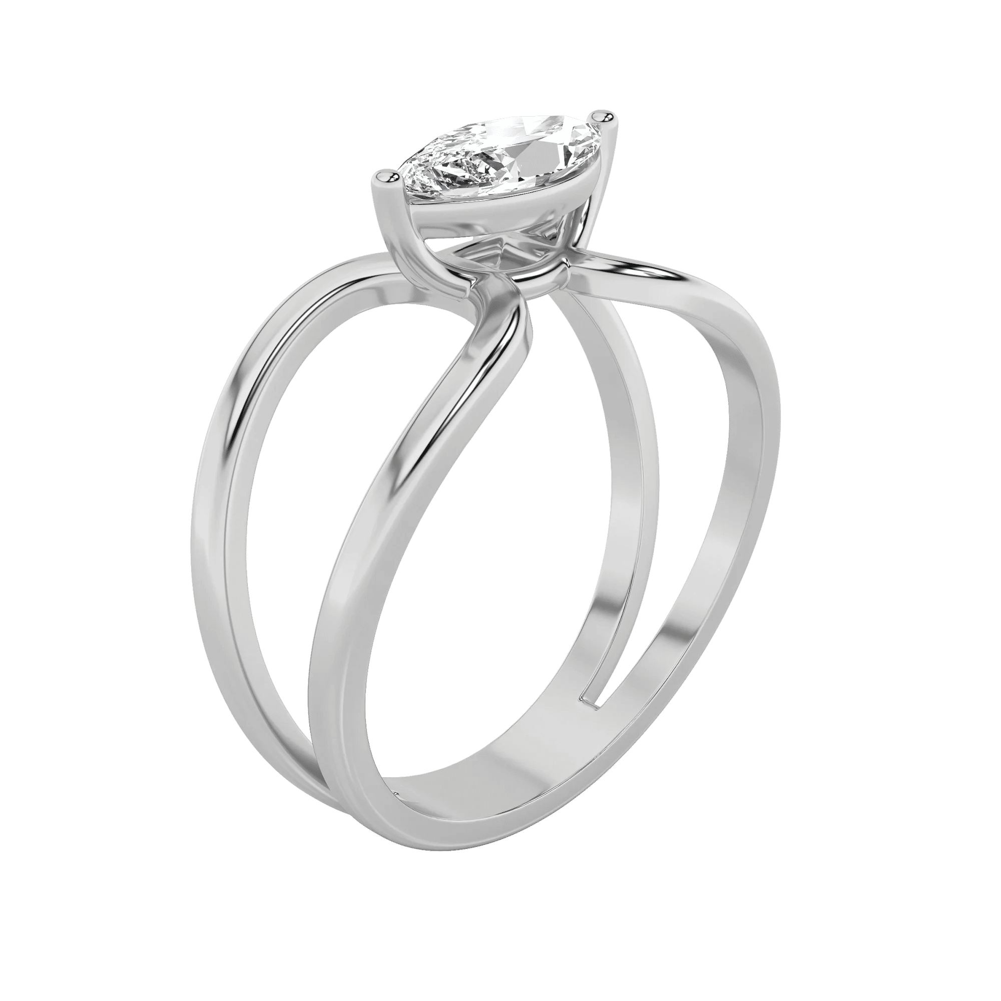 The Orbit Marquise Ring 6
