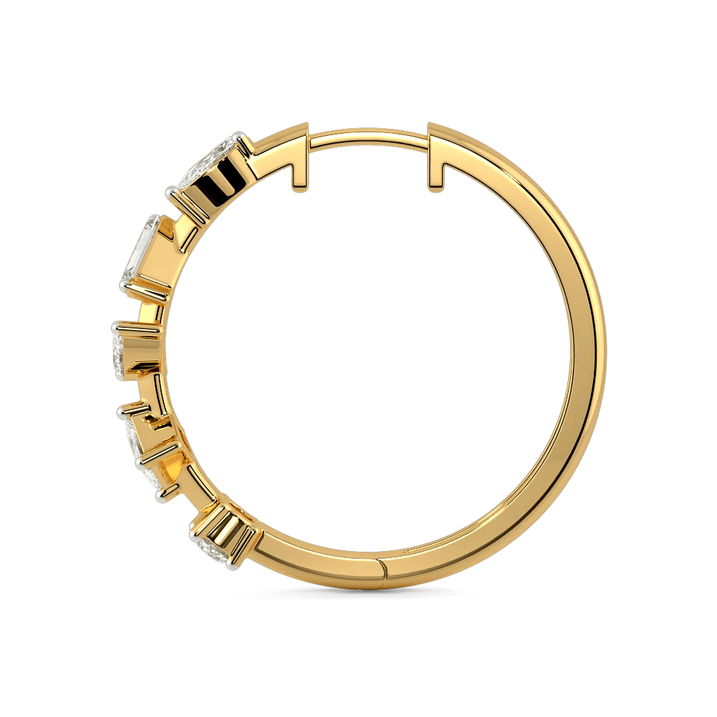 Radiant Mix Hoop Earrings 3