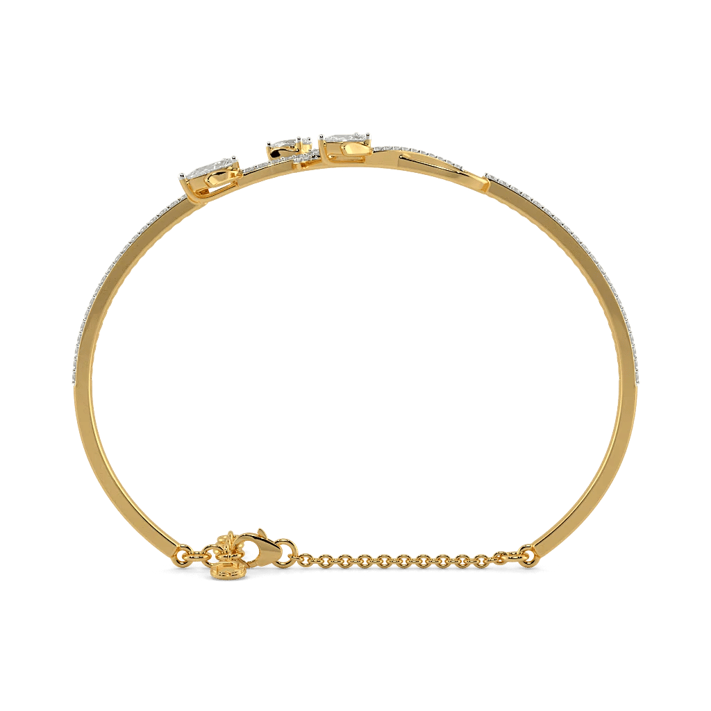 Lotus Dream Oval Bangle 2