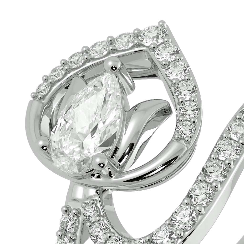 Velvet Rose Floral Ring 4