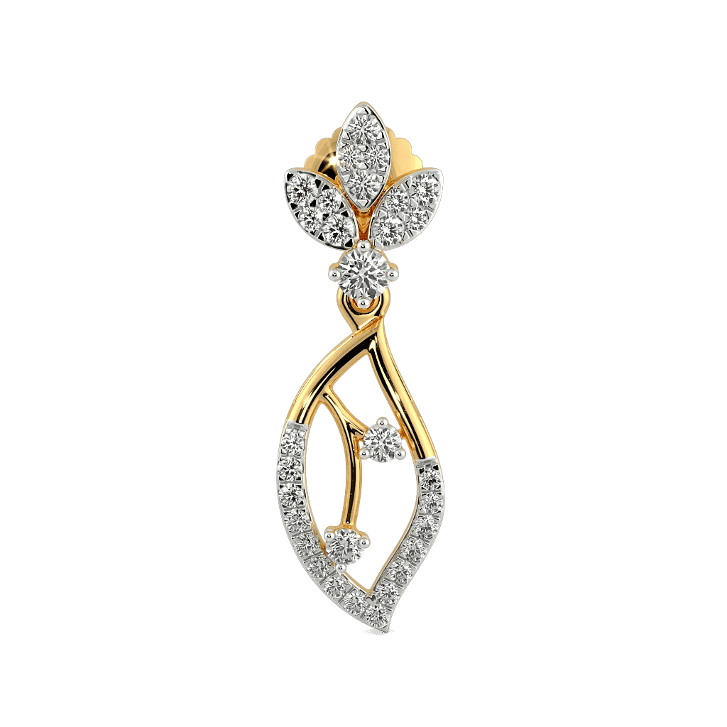 Garden Paisley Drop Earrings 2