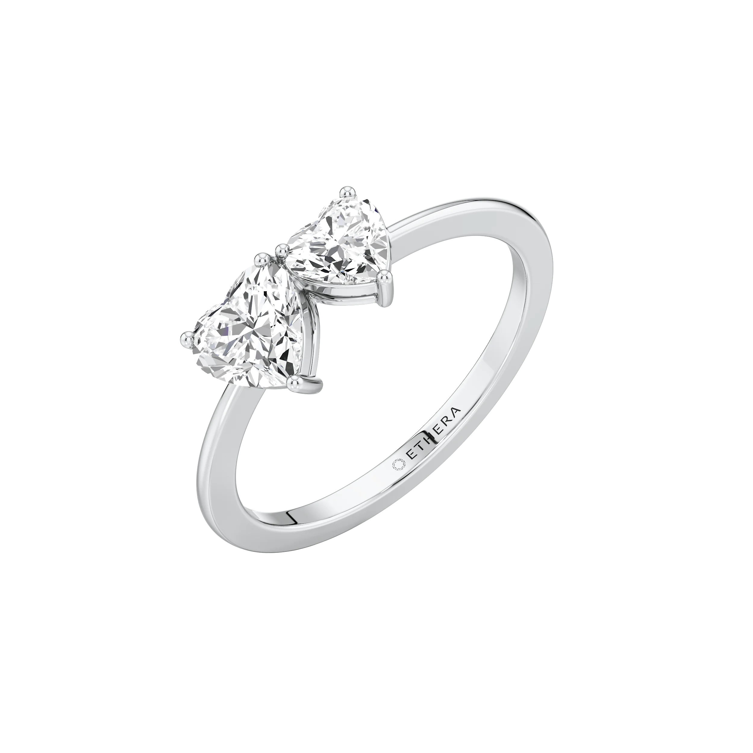 Twin Flame Heart Ring 7