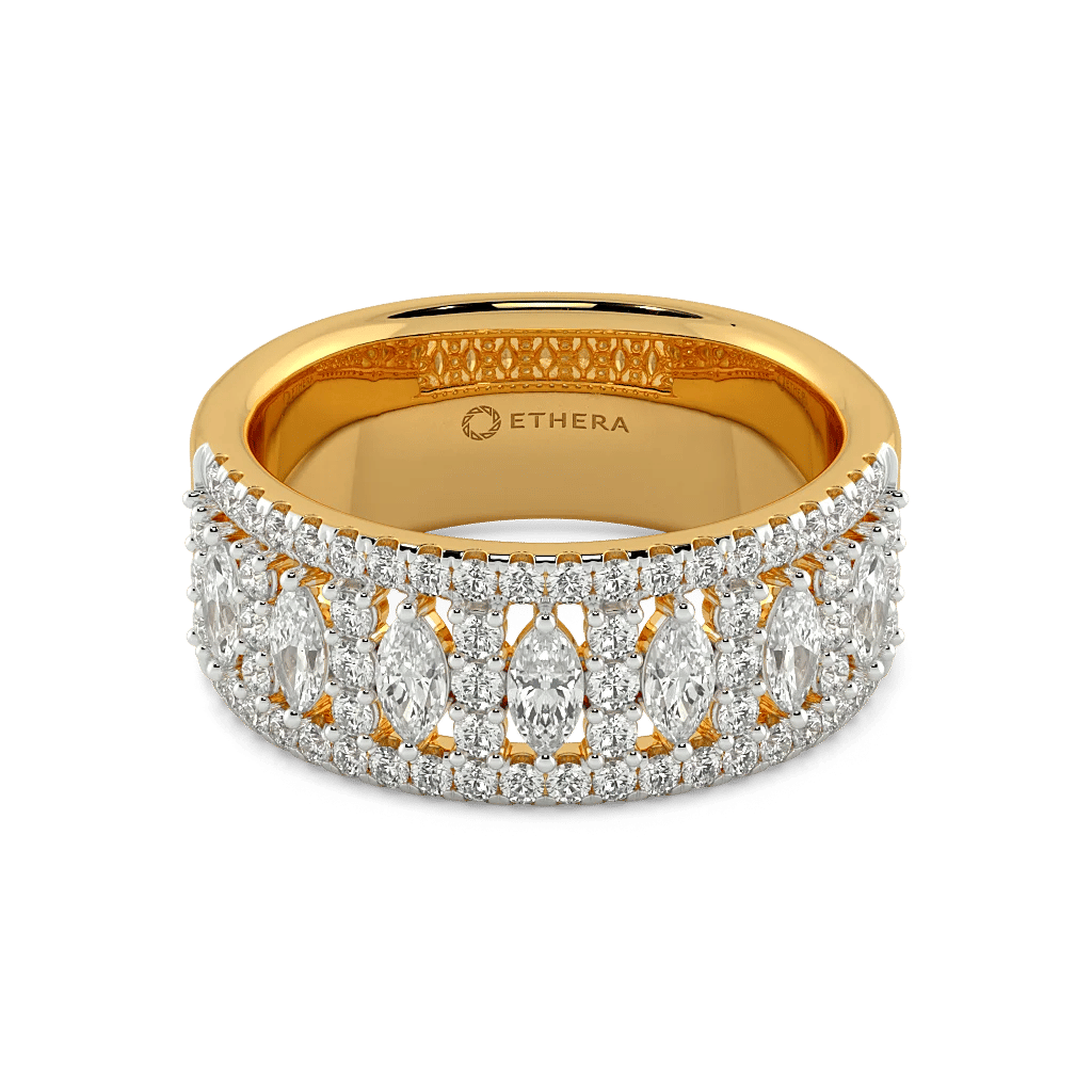 Paved Perfection Eternity Band 4