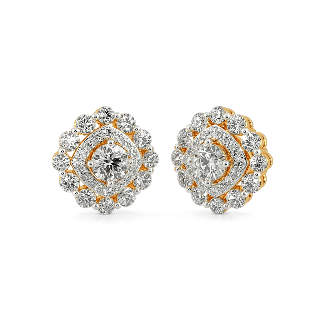 Heirloom Halo Stud Earrings 0