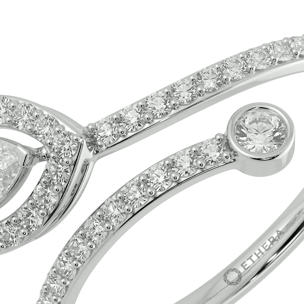 Silken Glow Open Top Ring 3