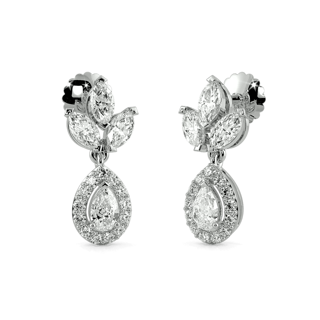 Flame Of Elegance Drop Earrings 0