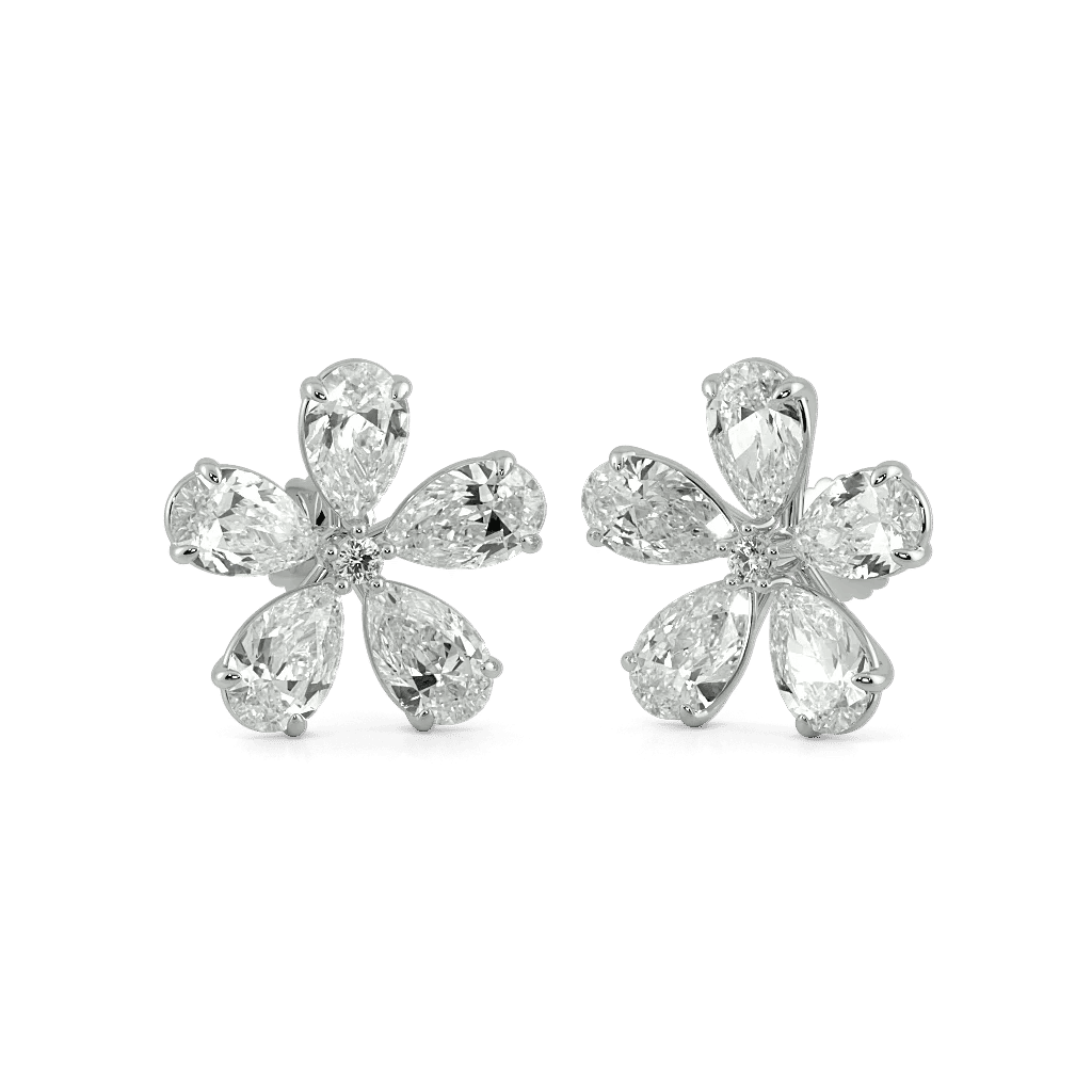 Jasmine Essence Stud Earrings