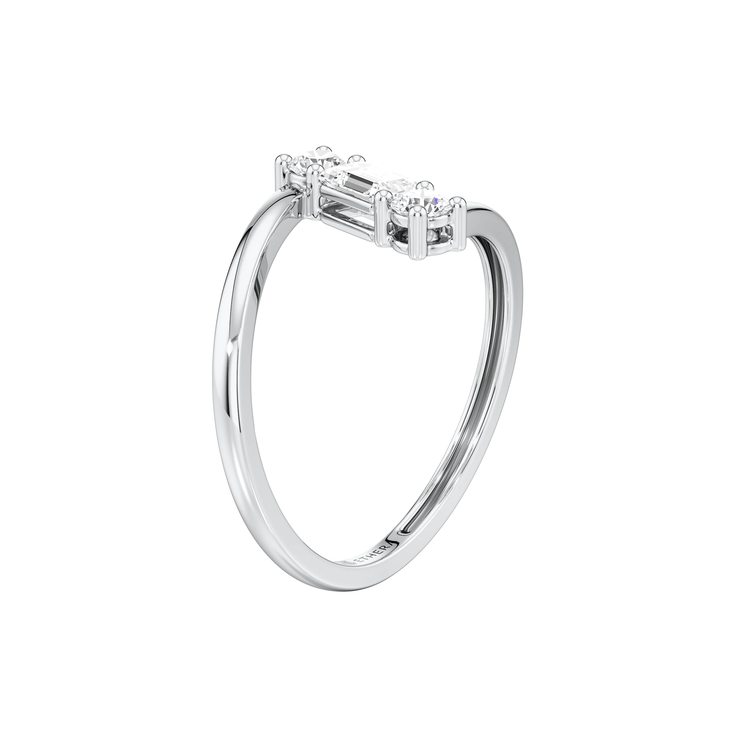 ZigZag Round Ring 10