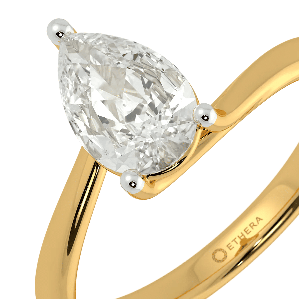 Rosette Dream Solitaire Ring 3