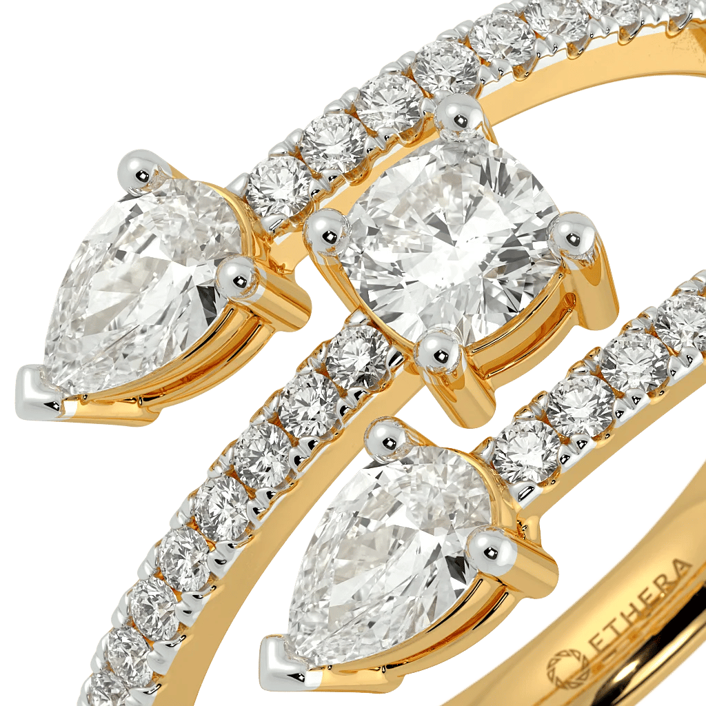 Lovers Path Open Top Ring 3