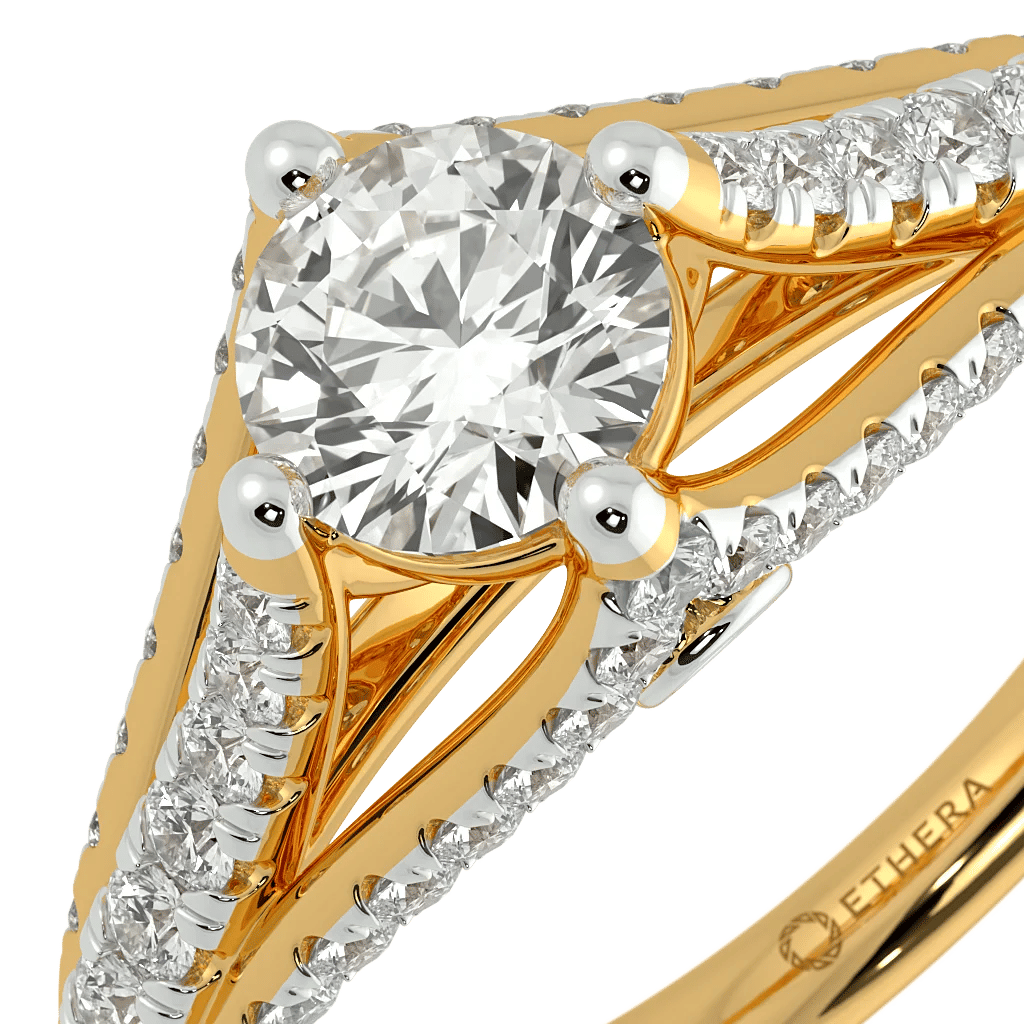 You & Me Solitaire Ring 4