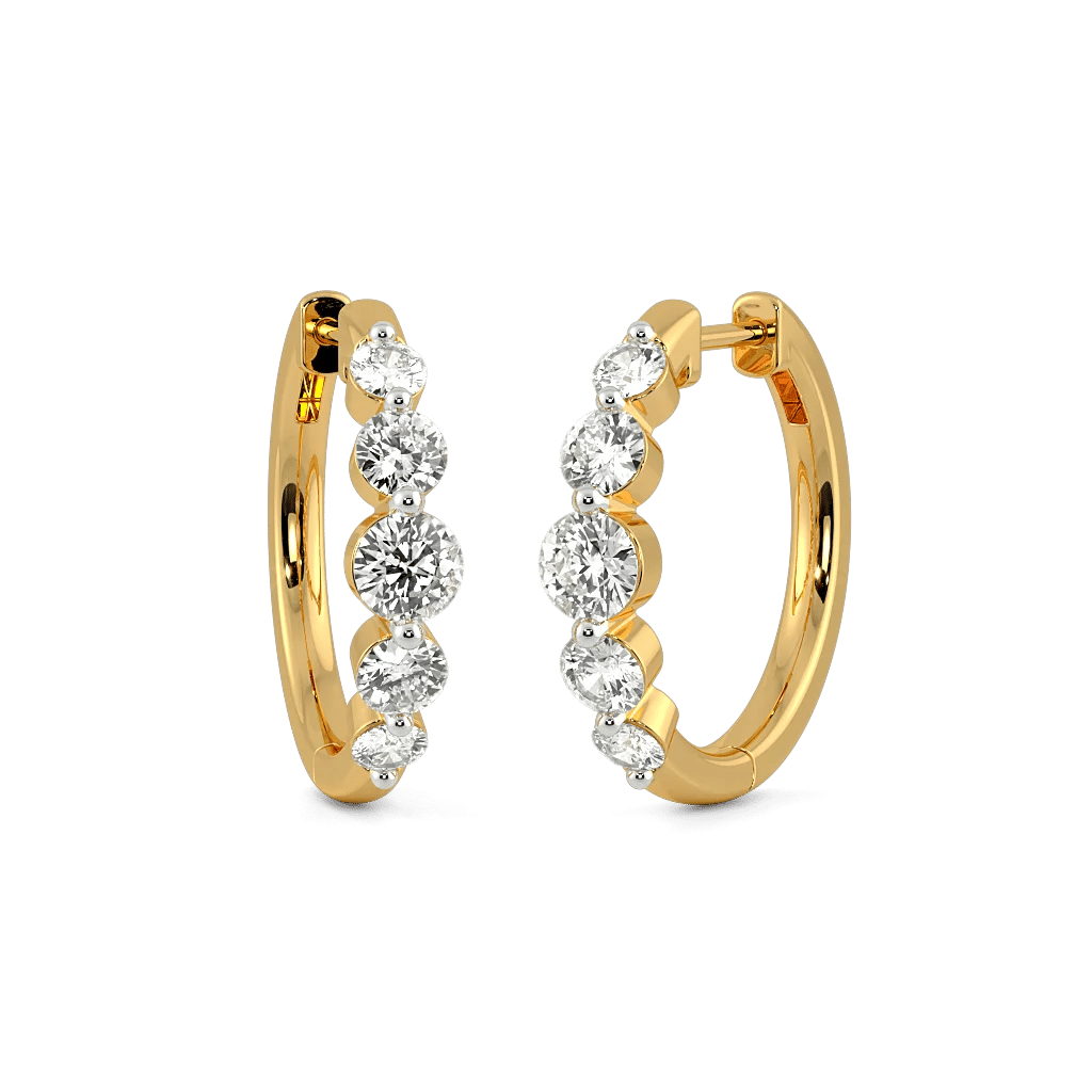 Shimmering delights Hoop Earrings 0