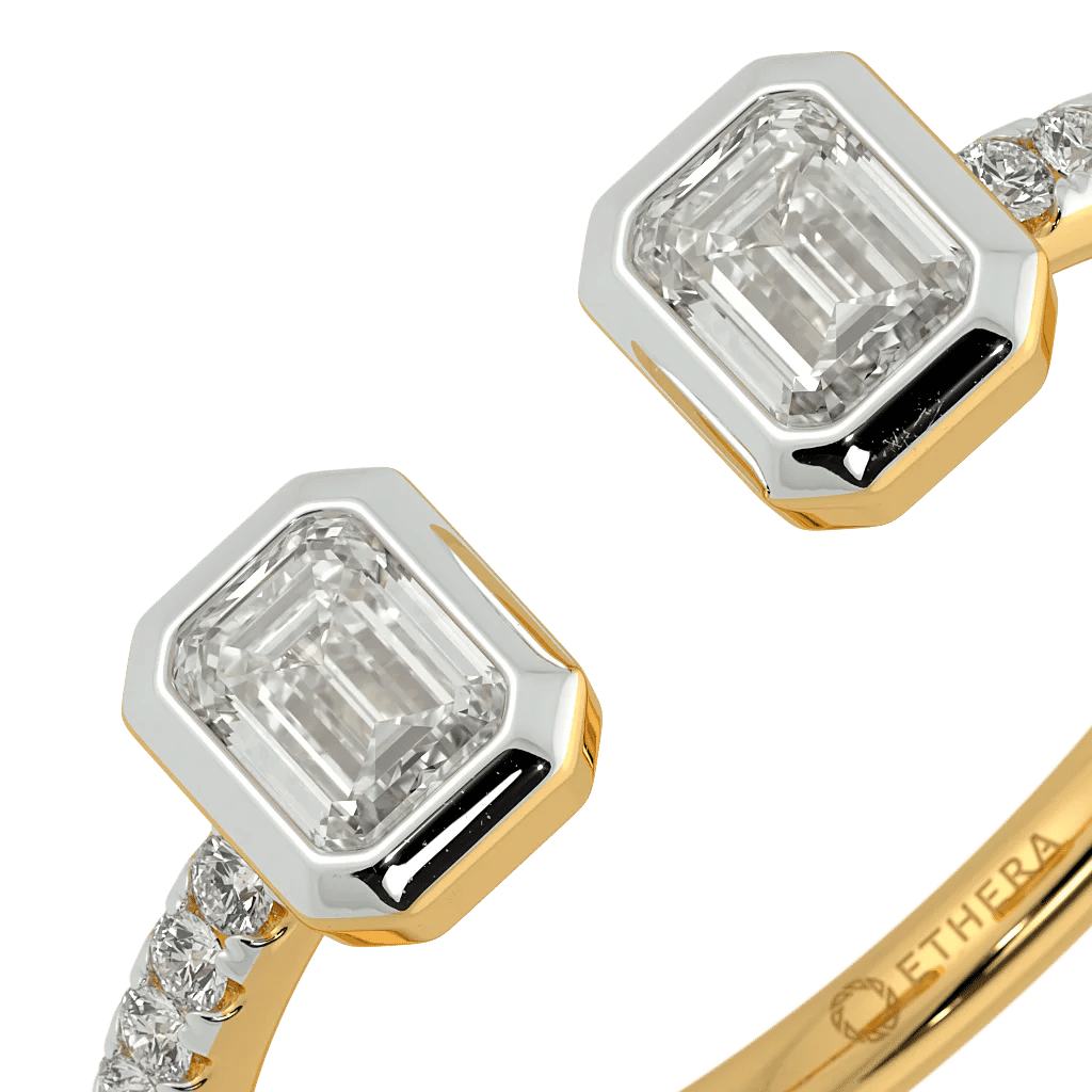 The Innovator Open Top Toi et Moi Ring 3