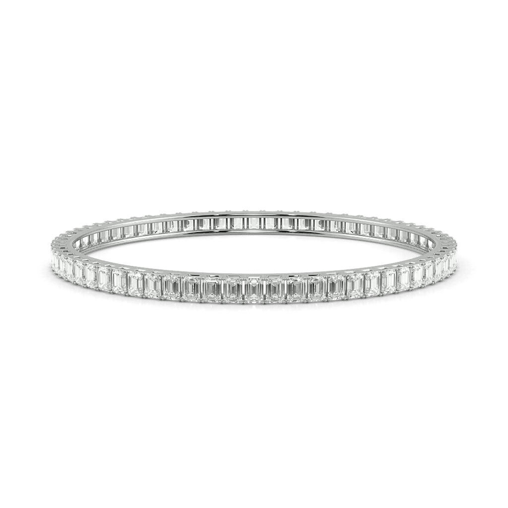 Marq Of Emerald Round Bangle