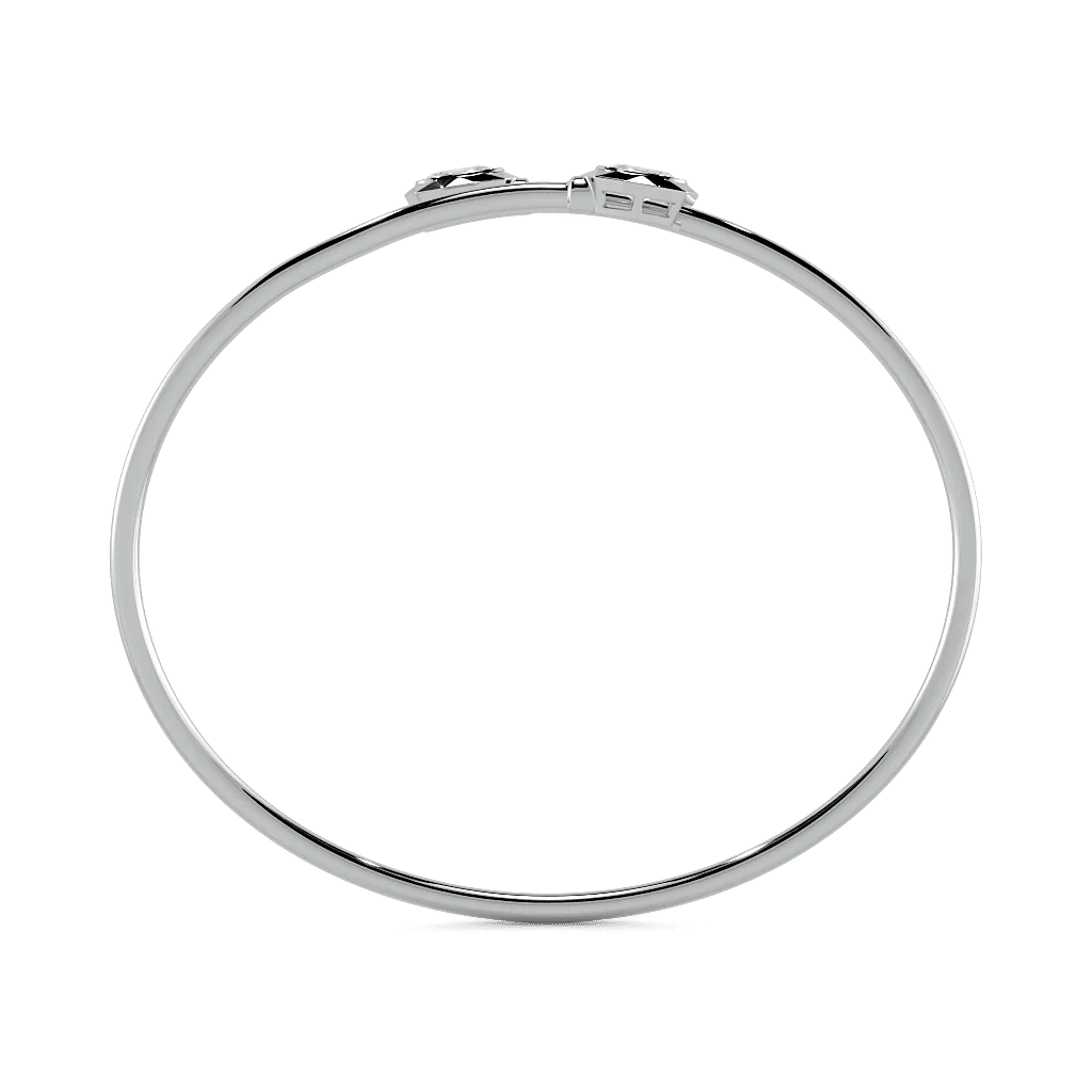 Halo Dance Flexible Oval Bangle 2