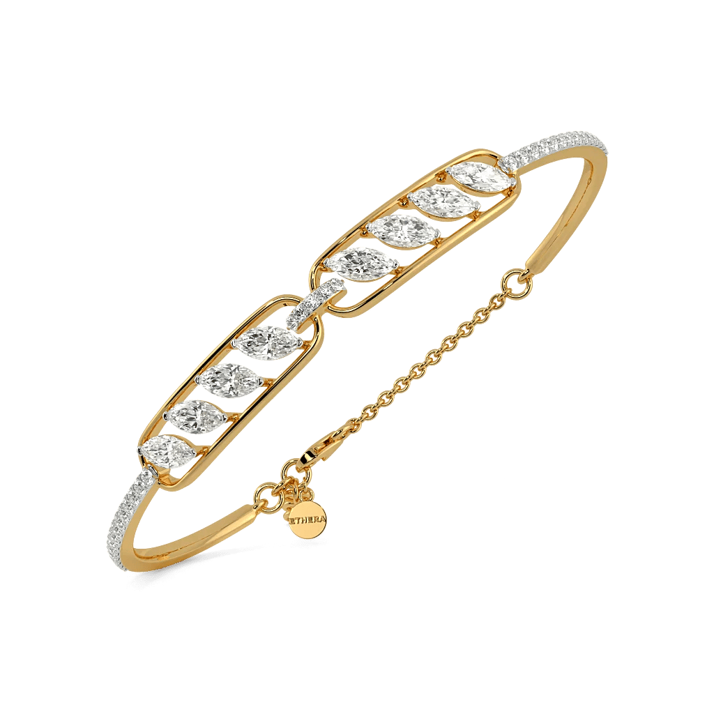 The Tug Of War Oval Bangle 2