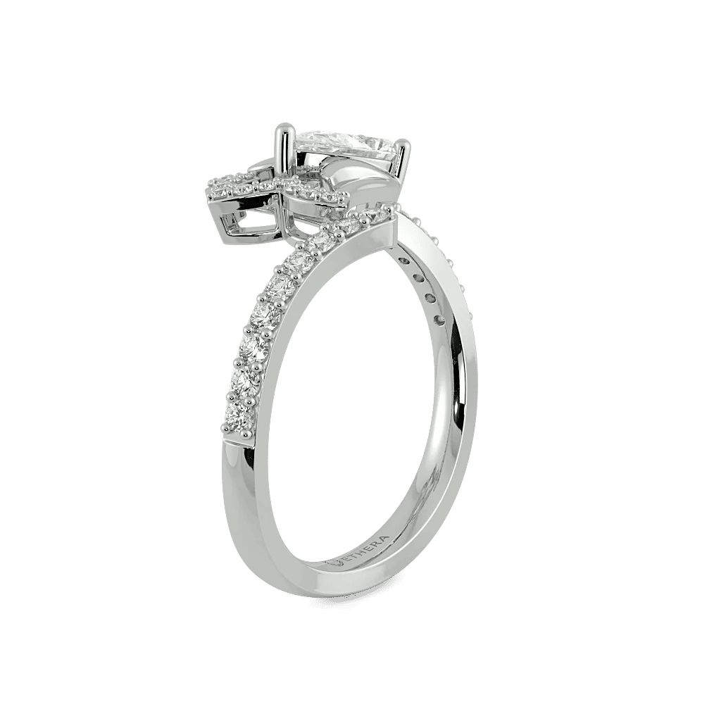 Rosy Glow Floral Ring 5