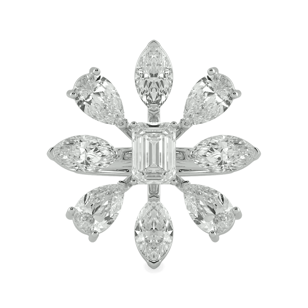 Orchid Opulence Floral Ring 4