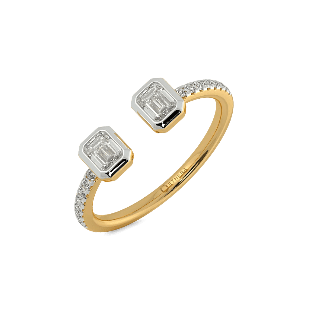 The Innovator Open Top Toi et Moi Ring