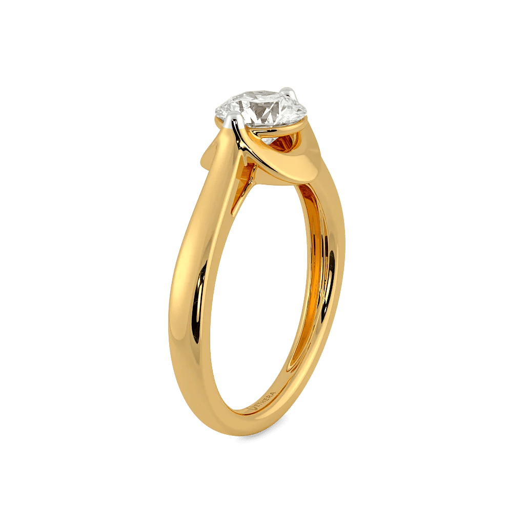 Astral Glint Solitaire Ring 5