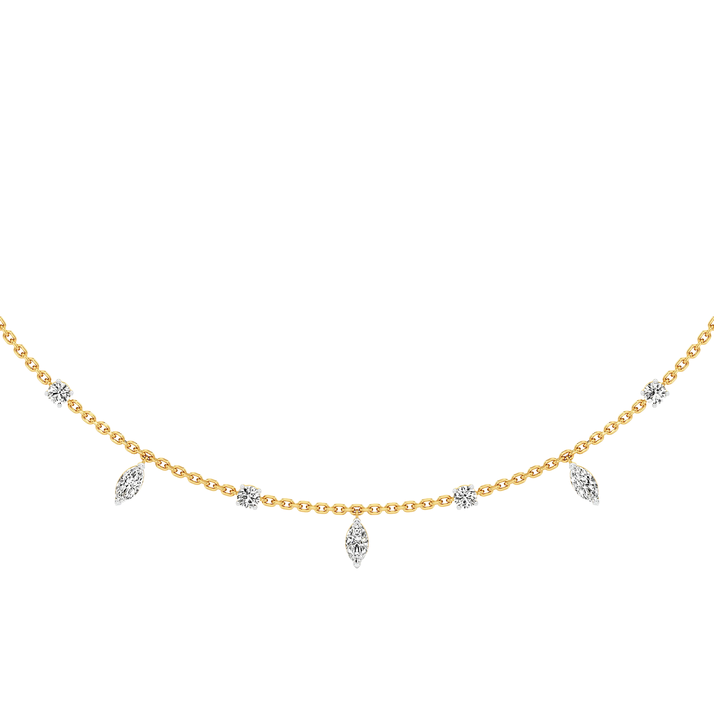 Shimmering Cascade Necklace 5