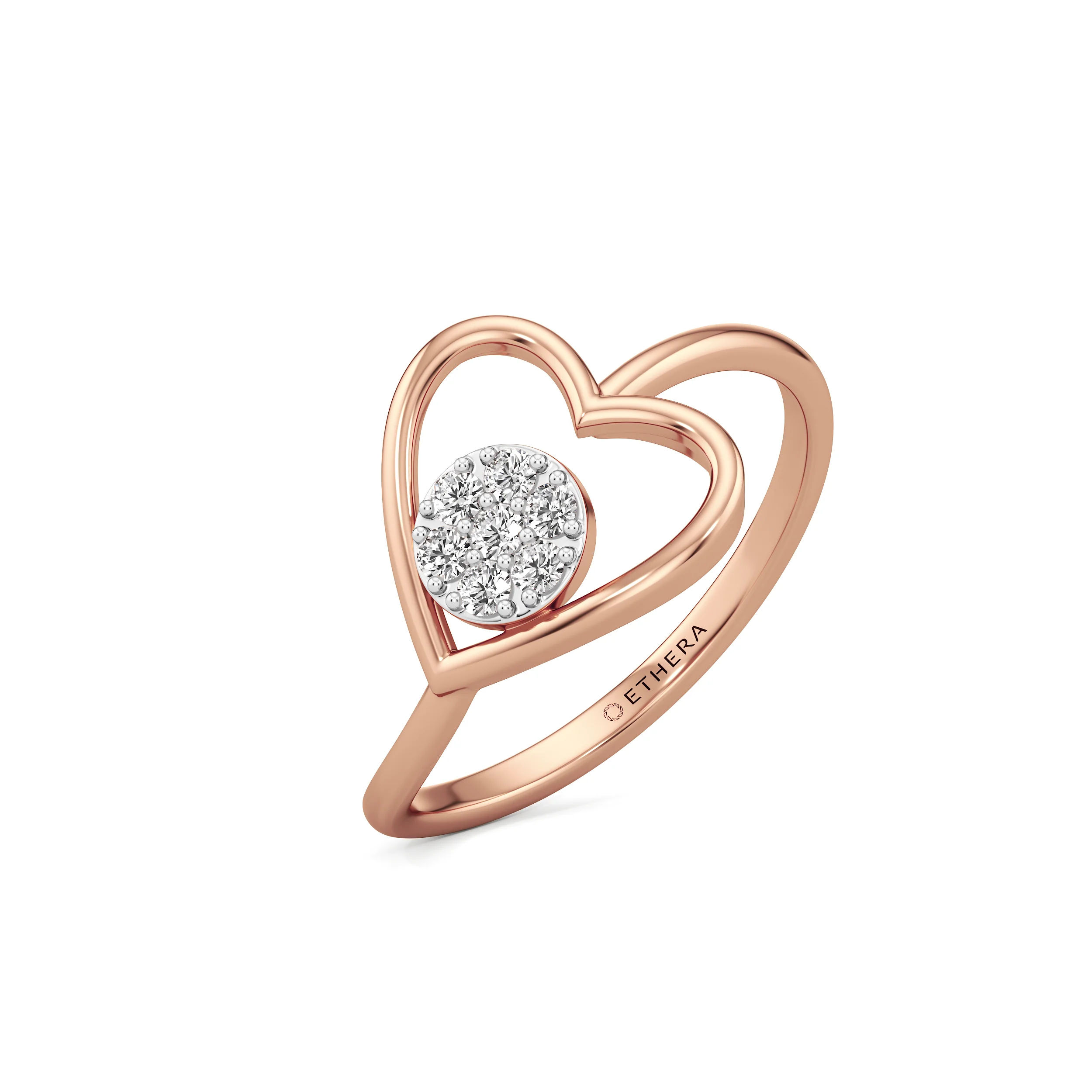 Heartline Spark Diamond Ring 14