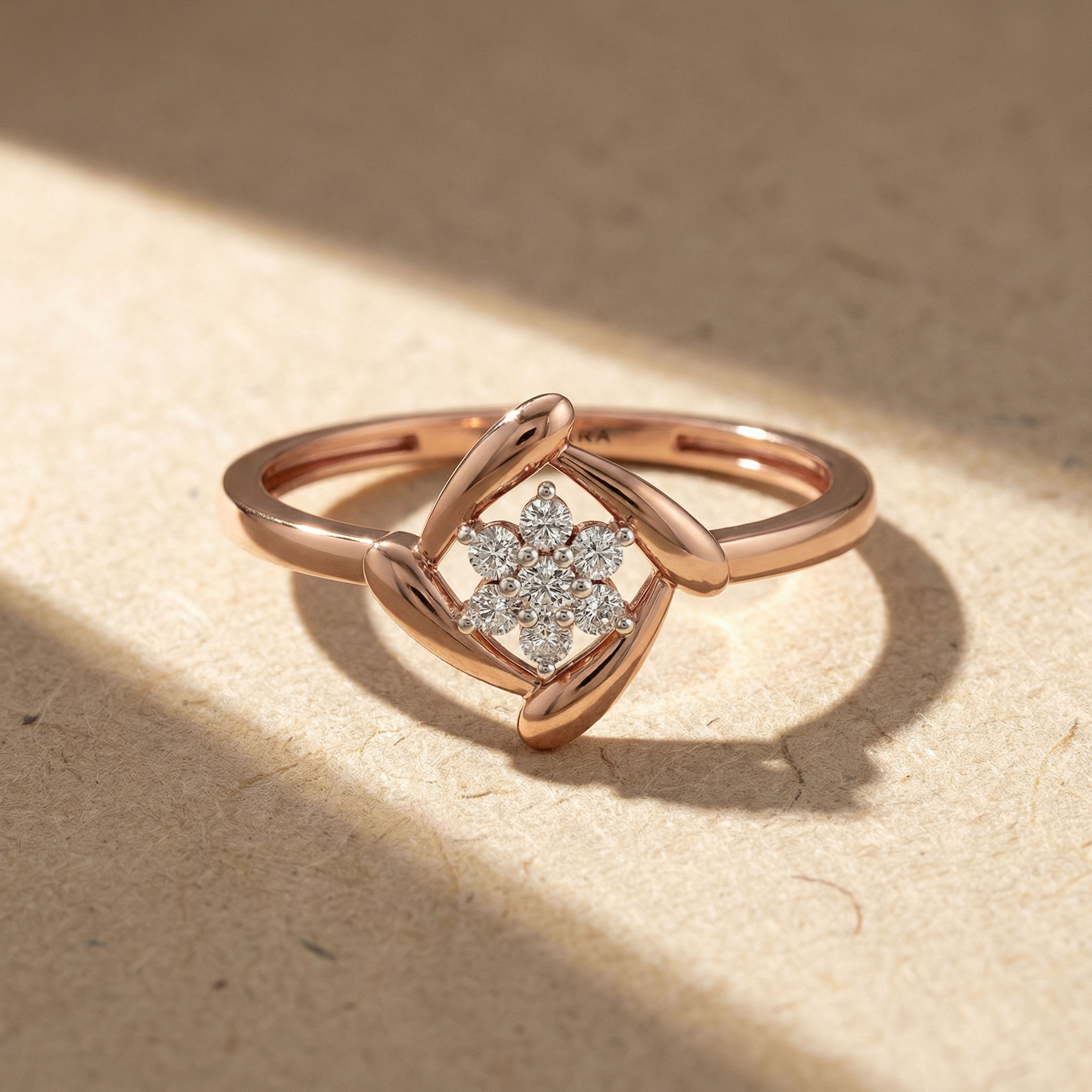 Petaline Cluster Ring 2