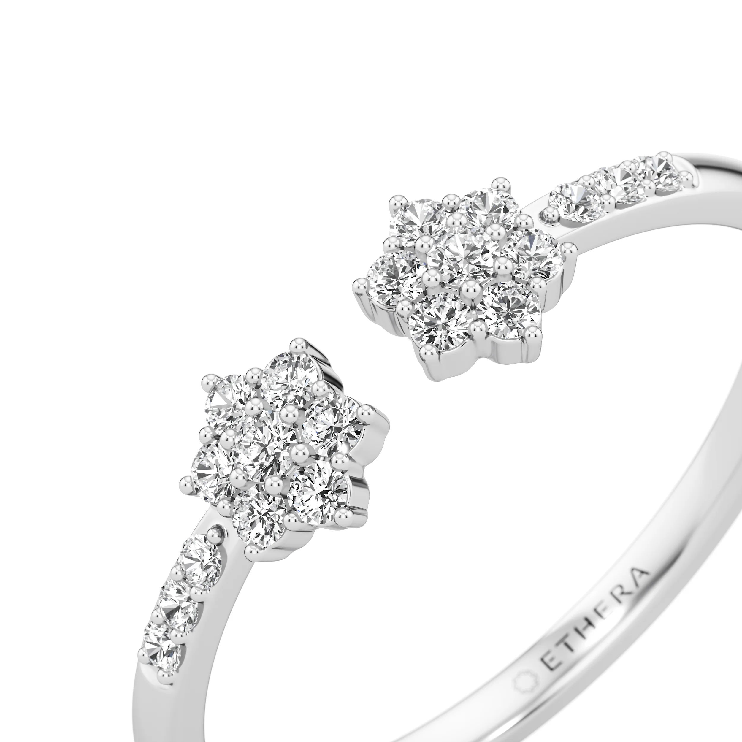 Twin Starlight Ring 8